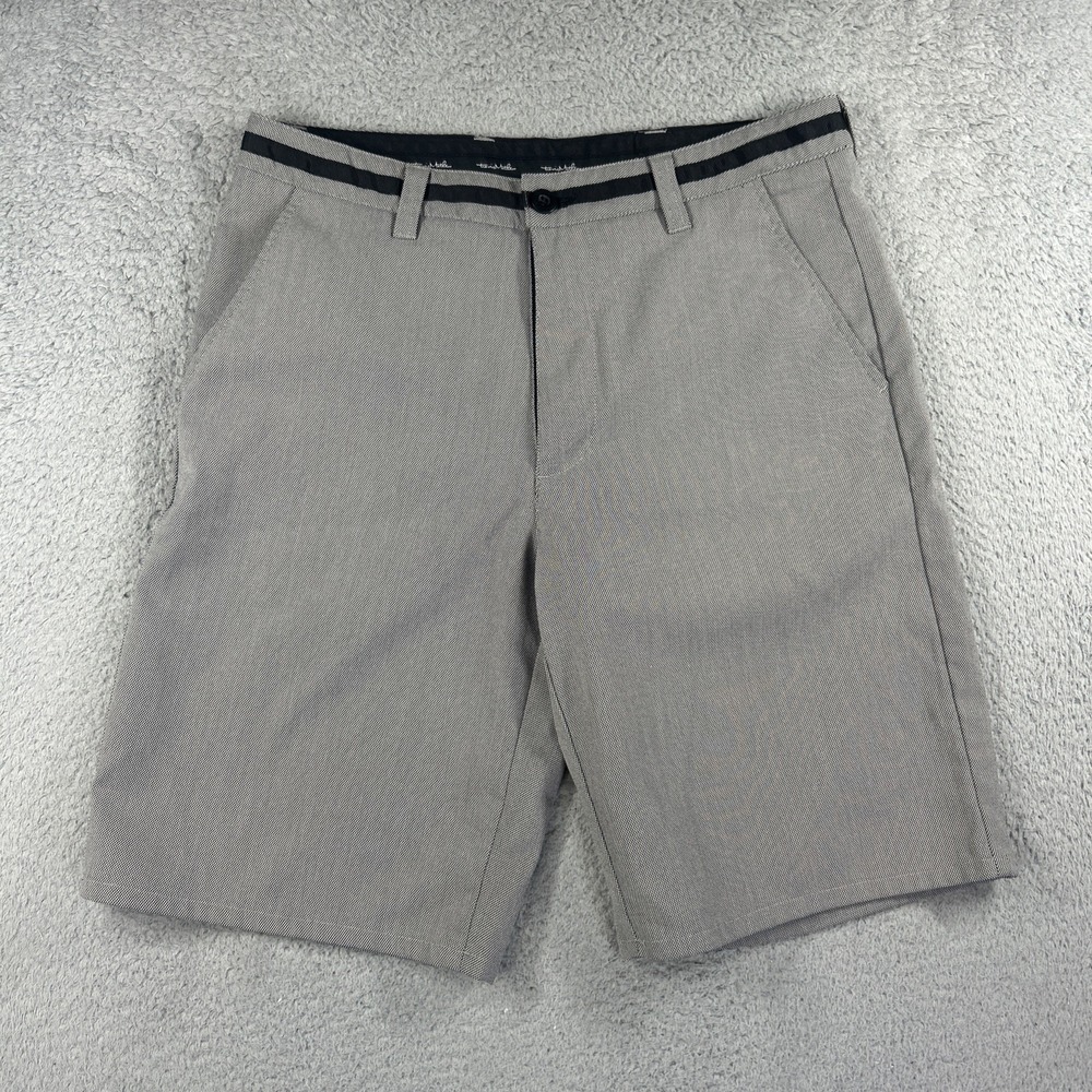Travis Mathew Men's Light Gray Flat Front Shorts